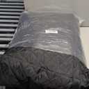 Tlswshsy 85'' x 27'' Insulated Inflatable Hot Tub Thermal Cover, Energy Efficient Hot Tub Cover with Handles and Straps, Portable Hot Tub Spa Full Coverage for Keeping Warm and Dustproof (Black-Round)