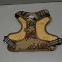 AUROTH Tactical Dog Harness for Small Medium Dogs No Pull Adjustable Pet Harness Reflective K9 Working Training Easy Control Pet Vest Military Service Dog Harnesses Desert Camo M (M(Neck:16-22",Chest:22-33"),35-50 lbs)