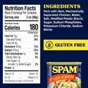 SPAM 25% Less Sodium Canned Meat, Protein, Shelf Stable Food, 12oz x12 (EXP 04/20/29)