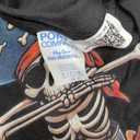 Dabbing Skeleton Pirate Kids T-Shirt, Small