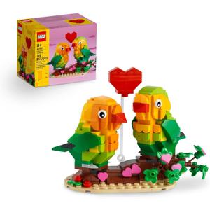 LEGO Valentine Lovebirds Building Toy Set - Fun and Engaging Build for Kids, Girls & Boys, Ages 8+ - Decoration and Gift - 40522