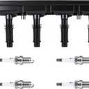 Autoexact Ignition Coil Pack and Iridium Spark Plugs Kit Fit for Chevy 20112015 Cruze 20152021 Trax 20122020 Sonic Cruze Limited Buick 20132021 Encore 1.4L, #UF669 2667 1 Set