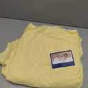 Pleated Bed Skirt Queen Size - 3 Sided Pleated Bed Skirt - 12 Inch, Yellow