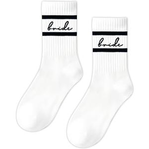 Wedding Socks for Bride, Bride To Be Something Blue Gift, Bridal Shower Gifts Bachelorette Decorations