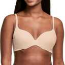 Maidenform Women's Dreamwire Back Smoothing Underwire Bra (34DD, Almond)