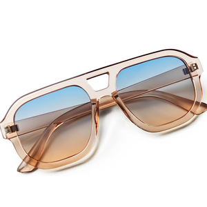 livho Trendy Polarized Square Aviator Sunglasses Women Men Square Eyewear Frame, Retro Sun Glasses for Women Men 2025 Shades