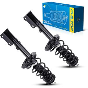 PHILTOP 4pcs Struts Shocks Kit for 2007-2011 Toyota Camry,2008-2012 Toyota Avalon Front/Rear Strut and Spring Assembly Set Loaded