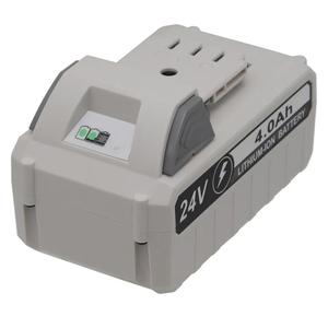 Replacement 4.0Ah 24V Battery for Snow Jo Sun Jo 24V Series Cordless Power Tools, Compatible with Snow Jo 24VBAT-LTX 24VBAT-LTW 24VBAT-LTE 24VBAT 24V-X2-SB18 24VBAT-XR