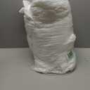 WONGS BEDDING White Queen Comforter Set,Boho Ruffle Comforter for Queen Bed,Soft Seersucker Shabby Chic Bedding Set with 1 Comforter,2 Tufted Pillowcases 90"90"