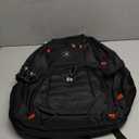 SHRRADOO Extra Large 50L Travel Laptop Backpack with USB Charging Port, College High School Backpack Airline Approved Business Work Bag Fits 17 Inch Computer for Men Women (Black)