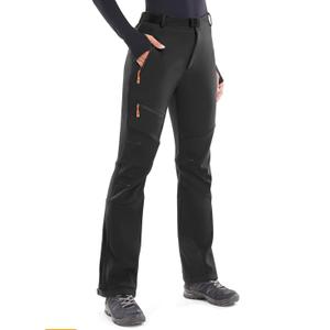 Heathyoga Snow Ski Pants Women Waterproof Softshell Insulated Fleece Lined Snowboard Pants Hiking Pants for Winter Outdoor
