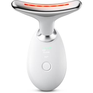 Cocobeen Face Neck Tool for Skin Care, Electric Neck Face Lifting Device for Wrinkle Removal (White)