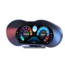 OBD2 Gauge HUD Display Digital Speedometer for Cars, 6.2" LCD Large Screen Head-Up Display MPH Speedmeter, Trip Computer & Diagnostic Tool, Plug & Play for Most Vehicles