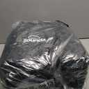 SoundAsleep Dream Series Luxury Air Mattress with ComfortCoil Technology & Built-in High Capacity Pump for Home & Camping- Double Height, Adjustable, Inflatable Blow Up, Portable - Queen Size (Black)