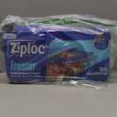 Ziploc Gallon Food Storage Freezer Bags, Stay Open Design, Easy to Fill, 80 count