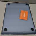 Compatible for MacBook Air 15 inch Case M4 2025 2024 2023 M3 M2 [100% Match Official Color] [Ultra Thin Armor] Protective Hard Shell Matte Cover for Laptop A3241 A3114 A2941 - Midnight Clear