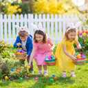 500 Pack Easter Eggs Bulk Include 12 Surprise Golden Eggs, 2.4 Inch Bright Colors Fillable Empty Plastic Easter Egg for Easter Hunt, Easter Basket Fillers, Easter Party Favors