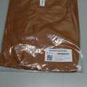 Amazon Essentials Women's High-Rise Slim-Fit Full-Length Straight-Leg Khaki Pant (8, Caramel)