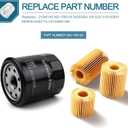 (2) Transmission Filters/Hydraulic Filters/Oil Filters for Bad Boy 063-1050-00 Hydro Gear 2800 3100 3200