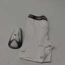 Shock Doctor Compression Shorts Men, Protective Bio-Flex Cup, Moisture-Wicking, Vented Protection. Adult Men Sizes. (Medium, White)
