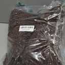 Smiry Luxury Chenille Bathroom Rugs 30x20, Extra Soft and Absorbent Shaggy Bath Mat, Machine Washable, Non-Slip Plush Carpet Runner for Tub, Shower, and Floor, Home Decor Accessories, Brown