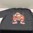 African American Christmas Pajama Xmas Afro Santa Claus PJ T-Shirt, Size: 4X