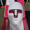 Red Light Therapy Mask kit 7-1 Color LED Facial Light Therapy for Face and Neck, Reduces Wrinkles and Brightens Skin, Portable, Rechargeable, Suitable for Home or Travel Use