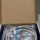 SHAMANDA Warm Water Bidet Sprayer for Toilet with Hot and Cold Brass Rough-in Valve, Stainless Steel Handheld Bidet Attachment Set for Feminine, Pets and Baby Diaper Wash, Brushed Nickel, BDS08-2