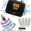 Super Cupping Set, Shockproof Heatproof Extra Thick Cups, Water Repellent Shockproof Professional Carrying Case, 12 Cups