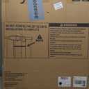 keny Extra Wide Baby Gate - Auto Close Safety Gate, Pressure Mounted, 29"-47.3", 30" Tall, Black