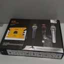 XOX K10 Set Live Streaming Audio Interface,Live Sound Card,Audio Mixer with Wired Microphone,Monitor Earphone and Metal Desktop Microphone Stand (K10 S1 SET)