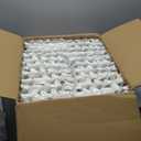 200Guests Pre Rolled Silver Plastic Silverware Sets - Heavy Duty Silver Cutlery - Include 200 Pack Wrapped Disposable Utensils with Napkins for Parties & Dinners & Weddings