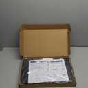 TAVR Dual Monitor Stand Riser Office Desktop Organizer Stand for 2 Monitors, Adjustable Length and Angle 3 Shelf, Extra Long Multifunctional Stand up to 43.3" fit Computer, Laptop, TV, Black