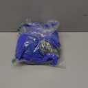 Blooming Jelly Womens High Wasited Bikini Sets Tummy Control Swimsuits Curvy Mesh Swim Skirt (X-Large, Royal Blue)