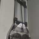 Folding Hand Truck Dolly Cart,340LB Capacity Portable Aluminum Dolly Cart with Telescoping Handle and 7 Inch Rubber Wheels for Moving,Shopping,Travel,Office Use