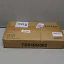 TUTOTAK Small Side Table, Narrow End Table, Skinny Sofa Table, Slim Nightstand, Couch Table, Living Room, Bed Room, Black TB01BK062 (2-Tier7.9"D x 15.8"W x 22.5"H)