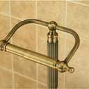 Kingston Brass CC2103 Georgian Pedestal Paper Holder, Antique Brass 21-1/2"