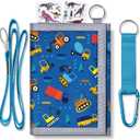 TATAANTY Kids Wallet for Boys Girls Ages 6-32 Trifold, Toddler Wallet for Boys, Novelty Wallet for Childrens Birthday Gifts Car