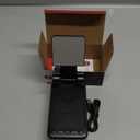 Gifts for Men Him, Cell Phone Stand with Bluetooth Speaker&Led Color Changing Light, Unique Gifts for Women Dad Her Husband, Cool Tech Gadget Wireless Speaker, Birthday Gifts for Men, Ideal Gifts (Black)