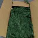 Hananona 2 Pcs 9 Ft Artificial Norfolk Pine Garlands, Real Touch Winter Pine Garland, Green Artificial Greenery Garland for Table, Mantle, Wall, Indoor, Outdoor Christmas Decorations (2, 9 Ft)