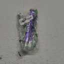 GloFX 7.5-inch Purple Liquid Kaleidoscope Tube - Colorful Kaleidoscopes for Adults, Flow Toys Rave Glitter Wands - Sensory Glitter Wands and Rave Toys