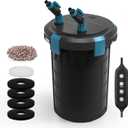Fishkeeper Self-Priming Aquarium Canister Filter with Controller, 317GPH