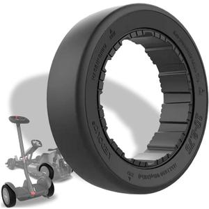 10x2.75 Quick Release Tire Replacement for Ninebot by Segway S MAX/Gokart PRO/Gokart Kit(with Ninebot S Max),Go Kart Kit Refit Parts 10-2.75 Electric Gokart Bundle Rear Tires