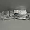 N9R 200PCS Silver Plastic Silverware Disposable Silver Plastic Silverware Cutlery Set, 100 Forks, 50 Spoons, 50 Knives for Party, Birthday, Wedding