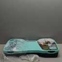 EasyGo Badminton Set, with Net, 4 Racket, 4 Birdies, Portable Storage Box, for Backyards, Outdoor Games, Yard Games