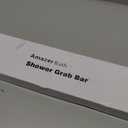 AmazerBath Shower Grab Bars for Seniors Anti Slip, Bath Safety Grab Bar for Needy, Stainless Steel Bathroom Safety Grab Bars, Thickened Bar Bigger Base Holds 500LBS, 16" L x 1.25" D, Brushed Nickel