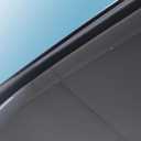 VION Tesla Model Y Roof Sunshade (2024-2020 Model Y) Full Blackout (No Light Transmission), Cooler Cabin, Dual-Layer Fabric with Graphene-Enhanced UV Coating, No Sagging Gray