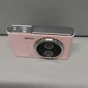 Digital Camera, 48MP FHD 1080P Point and Shoot Camera with 16x Zoom, Anti Shake Autofocus Compact Camera with 32GB Card for Kids, Beginners, Teens, Pink