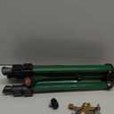 Orbit Tripod Lawn Zinc Impact Sprinkler - 360 Degree Rotating Yard Sprinkler with Adjustable Height - Heavy-Duty Zinc - High-Pressure Nozzle - for Large Lawn Coverage - 56667