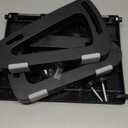 Foot Rest for Under Desk at Work - Ergonomic Under Desk Footrest for Office, Adjustable Foot Stool Desks Footrests with Roller Massager - Leg Support Rest for Office Chair & Gaming Home